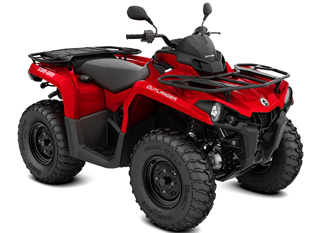 MY21 Can Am Outlander STD 450 Red 34front EU