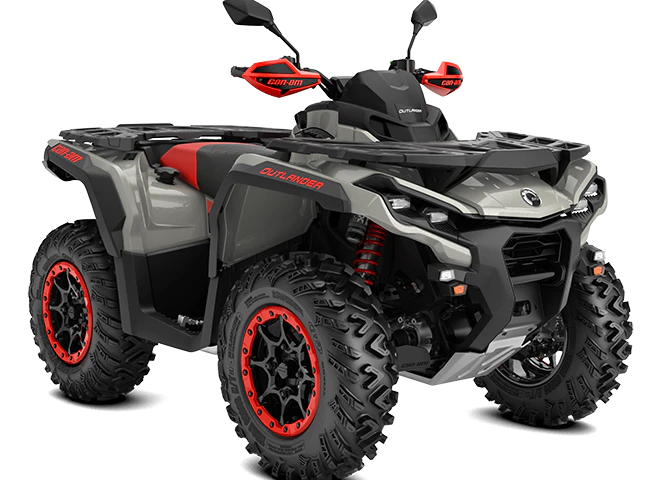 ORV ATV MY23 Can Am Outlander XXC 1000 Chalk Gray CanAm Red 0003YPA00 34FR T3ABS